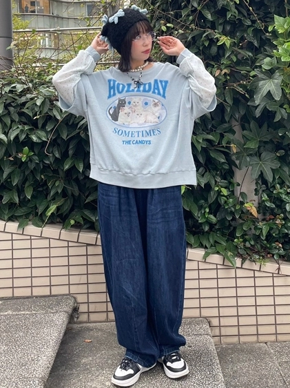 HOLIDAY WAFFLE LAYERED TOPS | Candy Stripper（キャンディ
