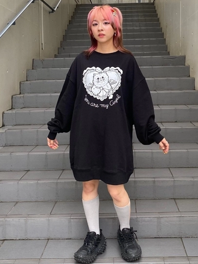 COOKIE BOY】you are my angel SWEAT ONE-PIECE | Candy