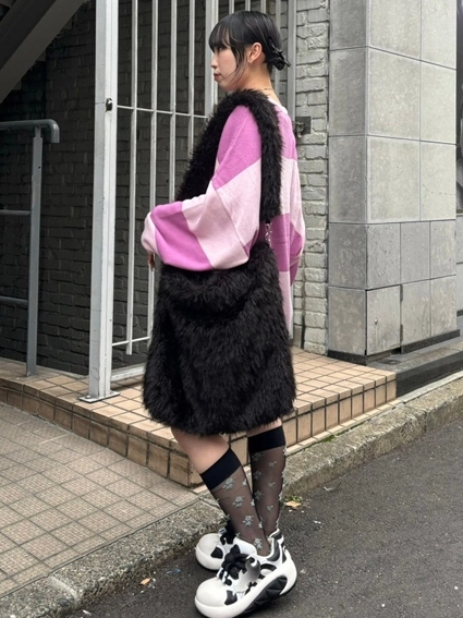 FUR SHOULDER BAG | Candy Stripper（キャンディ ストリッパー