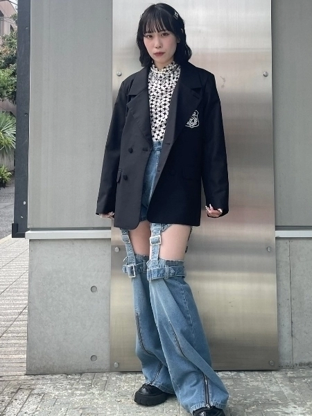 専用新品　Candy Stripper CHEEKY BELTED デニムパンツ Candy Stripper（キャンディストリッパー）の「CHEEKY BELTED