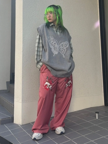 CND PATCHED SHIRT ONE-PIECE | Candy Stripper（キャンディ