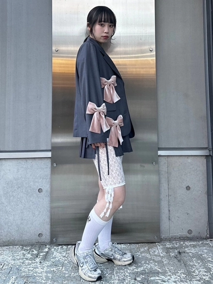 PRECIOUS RIBBON JACKET | Candy Stripper（キャンディ