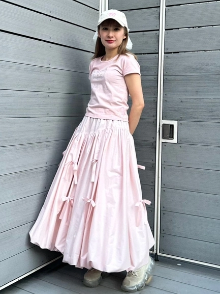 MY RIBBON BALLOON SKIRT | Candy Stripper（キャンディ