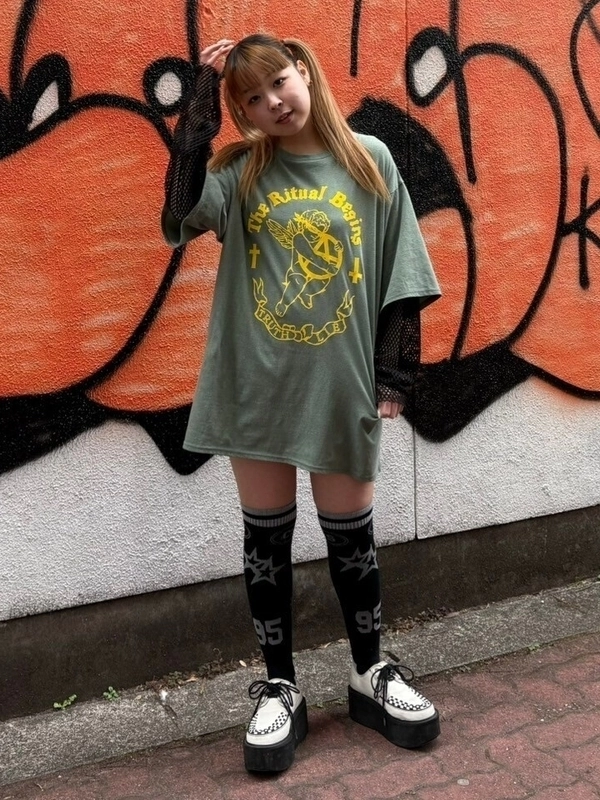 ANARCHY ANGEL LAYERED TOPS | Candy Stripper（キャンディ