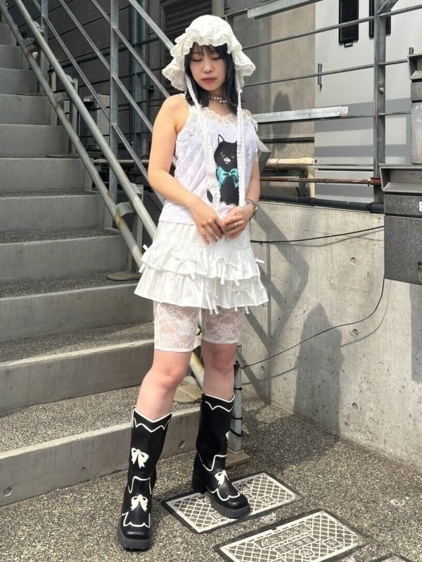 キャンディストリッパー フリルハット帽子 キャンディストリッパー フリルハット帽子 BABY FRILL HAT