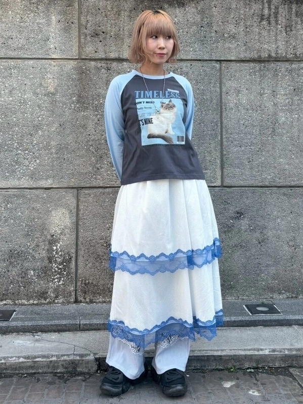 PRETTY THINGS MESH SKIRT | Candy Stripper（キャンディ