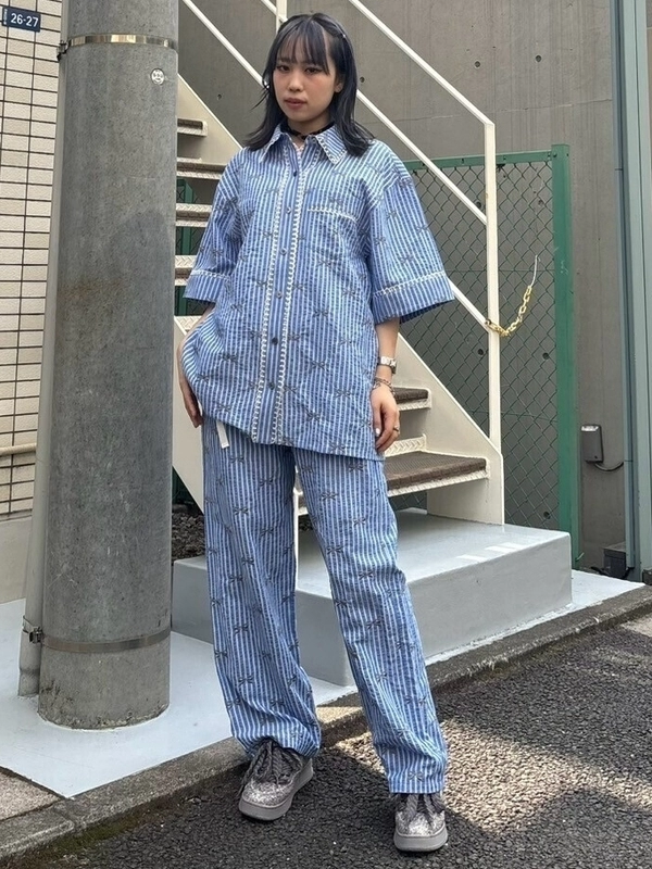 キャンディストリッパー　COMBINED WIDE EASY PANTS キャンディストリッパーCOMBINED WIDE EASY PANTS