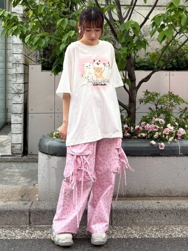 Candy Stripper パンツ　タイダイテーパードパンツ　カーゴパンツ Candy Stripper パンツ タイダイテーパードパンツ カーゴパンツ