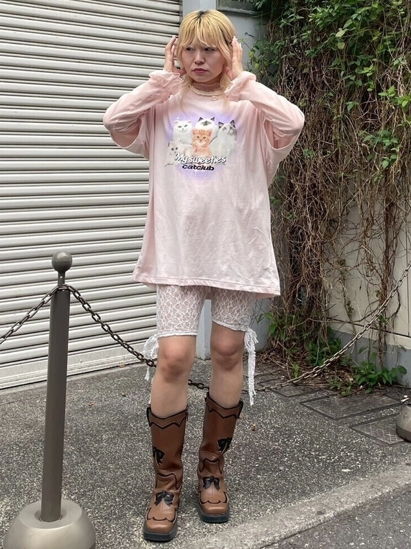 DOLLY RIBBON TULLE TOPS | Candy Stripper（キャンディ