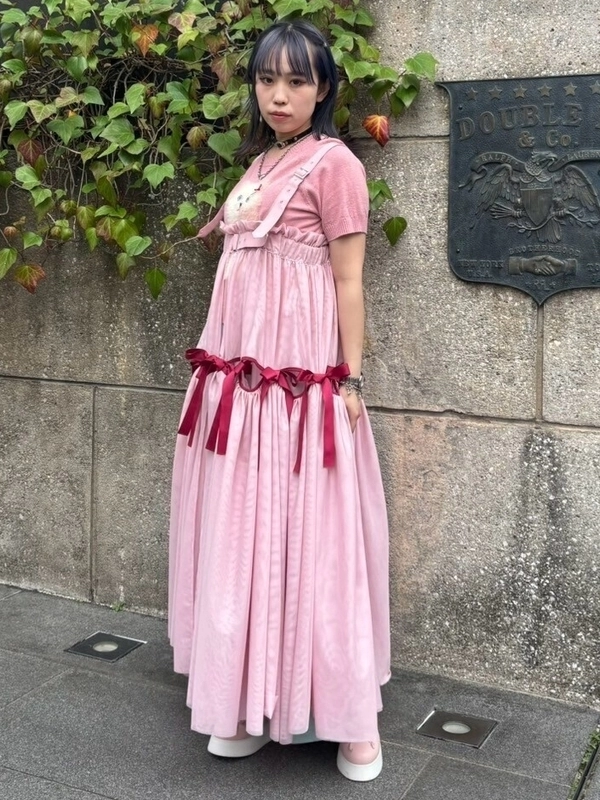 FULL OF RIBBON HARNESS TULLE SKIRT | Candy Stripper