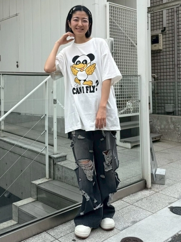 CANIFLY? BIG TEE | Candy Stripper（キャンディ ストリッパー