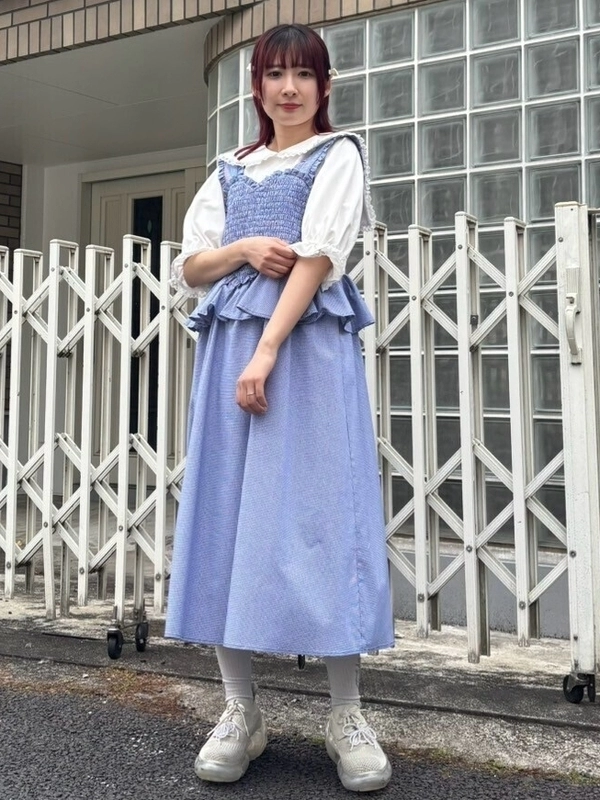 MY SWEET GINGHAM CHECK ONE-PIECE | Candy Stripper