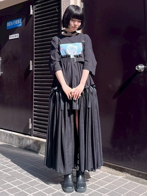 FULL OF RIBBON HARNESS TULLE SKIRT | Candy Stripper