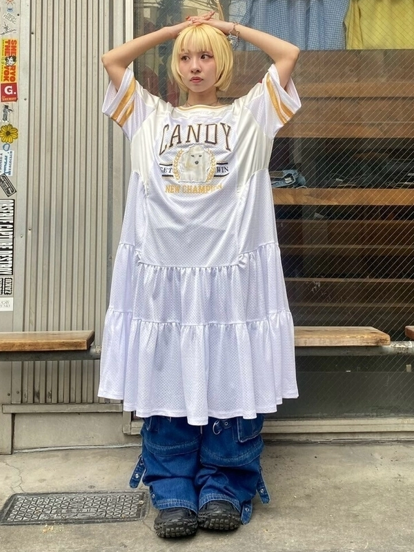 NEW CHAMPION DOCKING ONE-PIECE | Candy Stripper（キャンディ