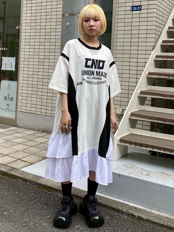 CND SWITCHED ONE-PIECE | Candy Stripper（キャンディ