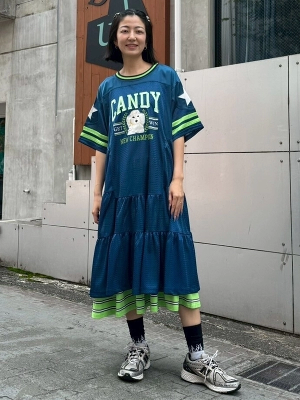 ワンピース candy FRIGHTEN TANK ONE-PIECE | Candy Stripper（キャンディ