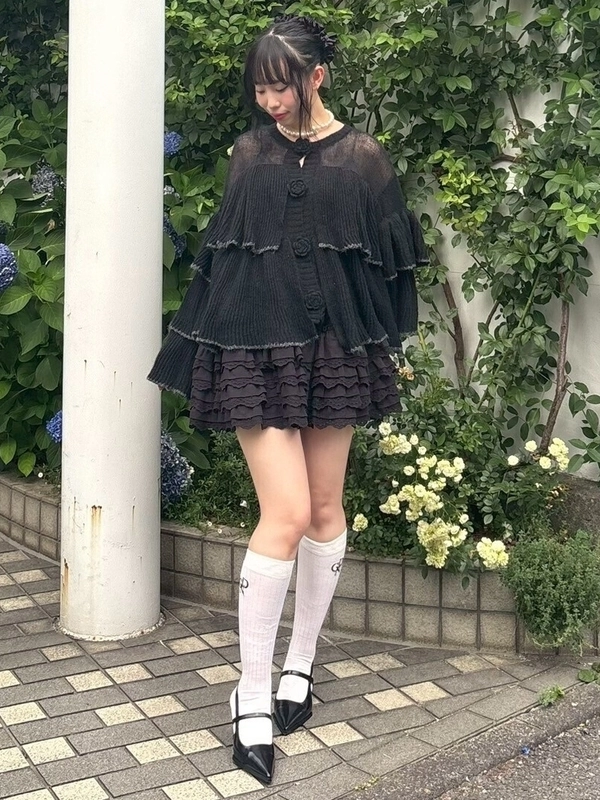 スカート Candy stripper COTTON LACE FRILL SKIRT COTTON LACE FRILL SKIRT | Candy Stripper（キャンディ