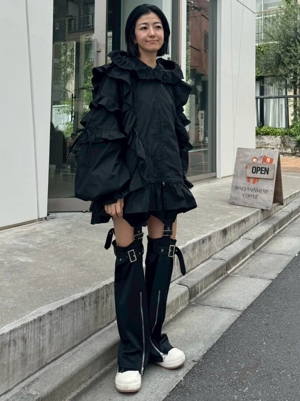 FRILL BLOUSON | Candy Stripper（キャンディ ストリッパー