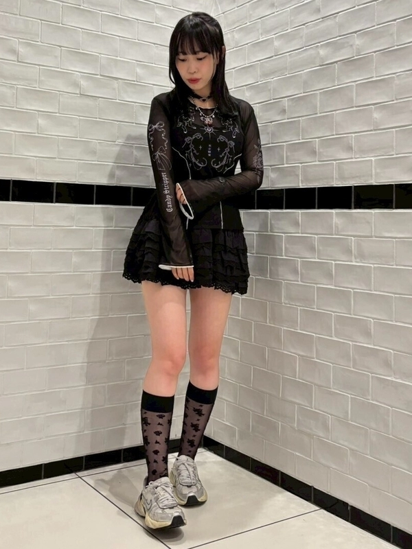 TATTOO LACE SHEER TOPS | Candy Stripper（キャンディ ストリッパー