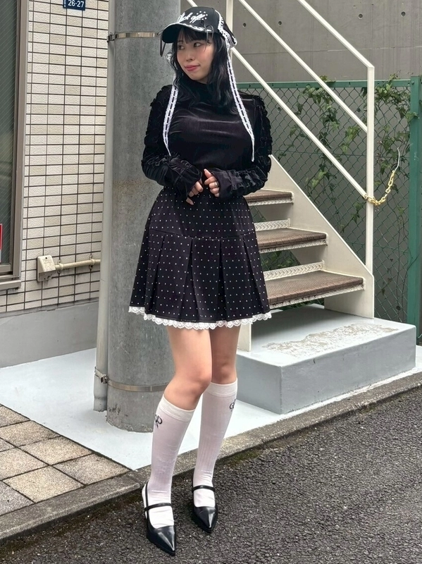 TINY DOT JERSEY SKIRT | Candy Stripper（キャンディ ストリッパー