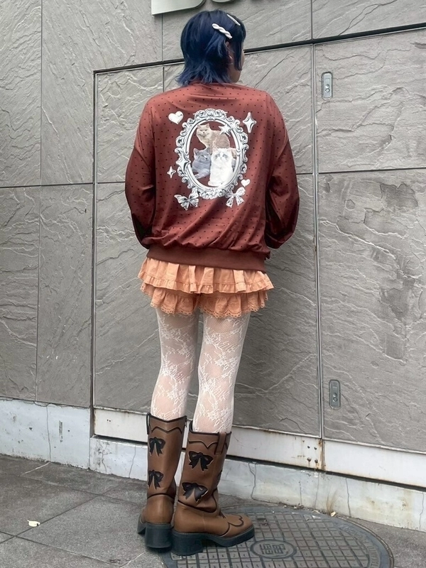TINY DOT JERSEY BLOUSON | Candy Stripper（キャンディ ストリッパー
