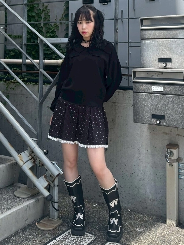 TINY DOT JERSEY SKIRT | Candy Stripper（キャンディ ストリッパー