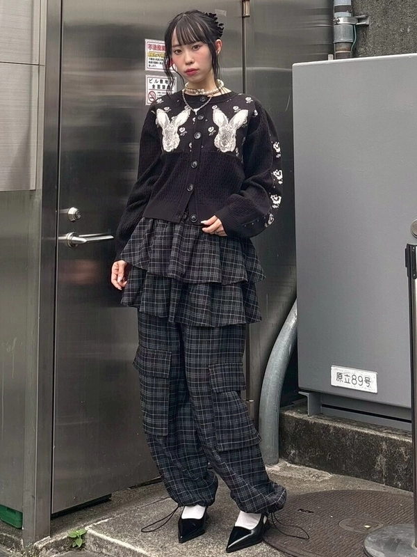 CHECK SKIRT PANTS | Candy Stripper（キャンディ ストリッパー