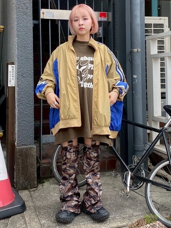 candystripper アウター キャンディ ストリッパー24年秋アウター、ペールトーンの