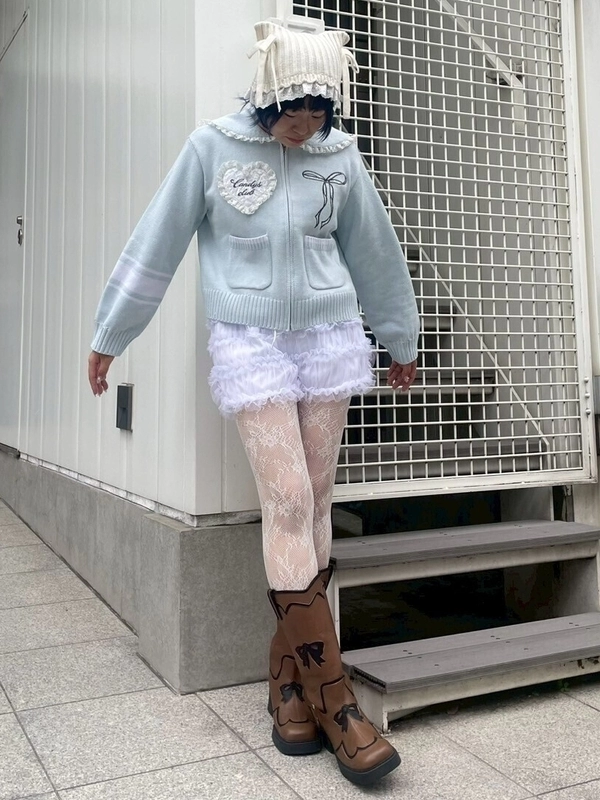 TULLE FRILL SHORTS | Candy Stripper（キャンディ ストリッパー
