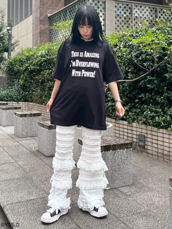 Candy Stripper レースフレアパンツ FRILL LACE FLARE PANTS | Candy Stripper（キャンディ