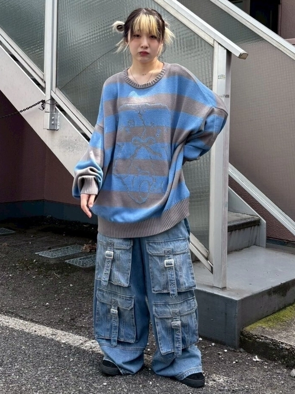 キャンディストリッパー　定価2.2万円　HILARIOUS BEAR ニット Candy Stripper（キャンディストリッパー）の「HILARIOUS BEAR