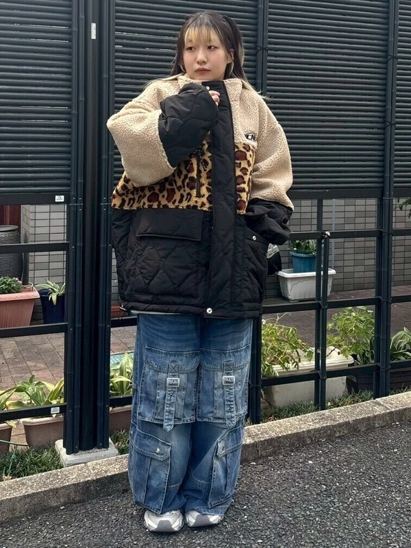 BOA MIXED BLOUSON | Candy Stripper（キャンディ ストリッパー