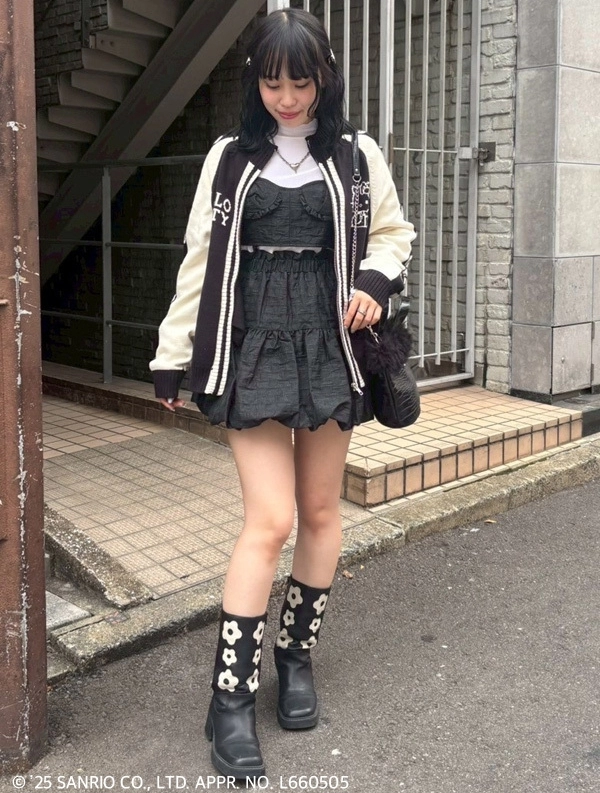 HELLO KITTY】RIBBON KNIT JUMPER | Candy Stripper（キャンディ