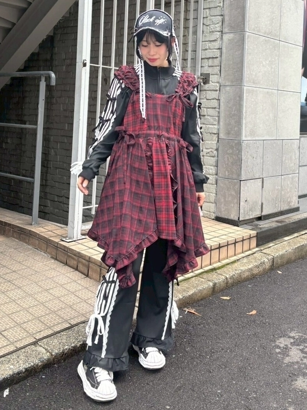 RIBBON RIBBON JERSEY BLOUSON | Candy Stripper（キャンディ