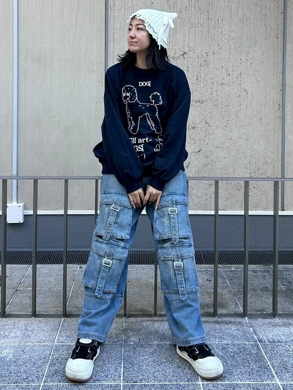 9 POCKETS LAYERED DENIM PANTS | Candy Stripper（キャンディ