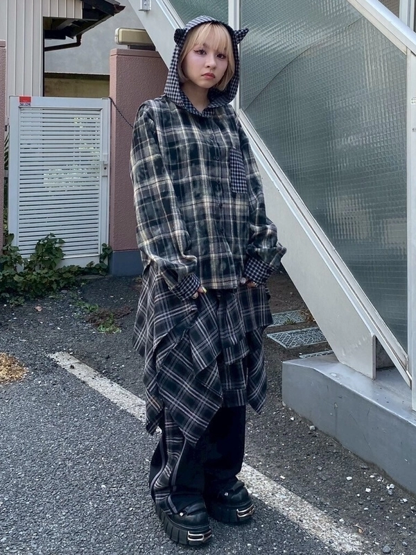 DEVIL CHECK SHIRT | Candy Stripper（キャンディ ストリッパー 