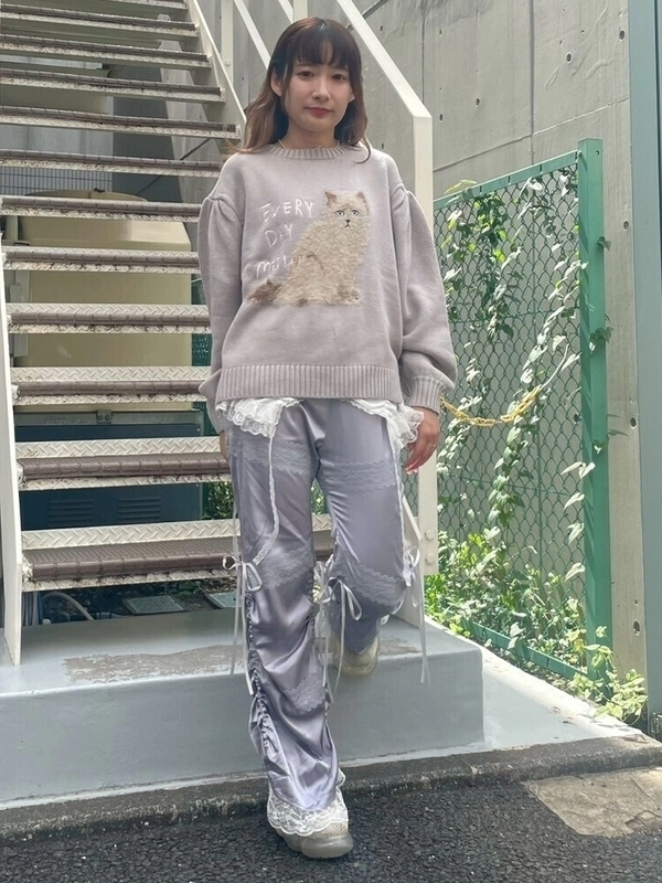 LINGERIE SATIN PANTS | Candy Stripper（キャンディ ストリッパー