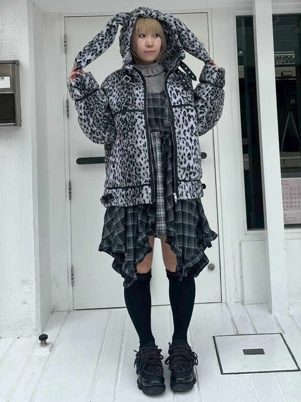 FRILLY CHECK MINI ONE-PIECE | Candy Stripper（キャンディ