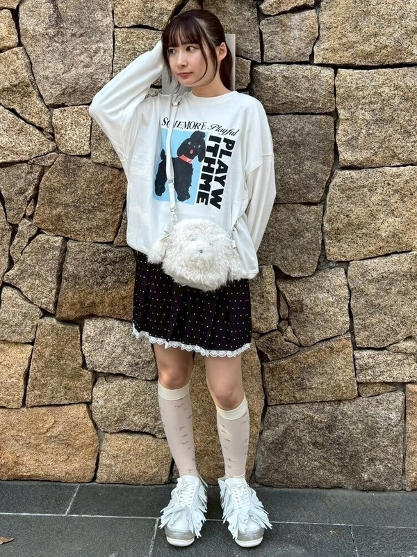 TINY DOT JERSEY SKIRT | Candy Stripper（キャンディ ストリッパー