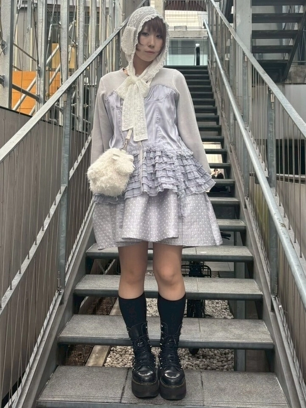 新品✨️CANDY STRIPPE 現行品 CORSET KNIT カーディガン CORSET KNIT CARDIGAN | Candy Stripper（キャンディ ストリッパー