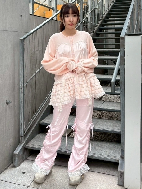 新品✨️CANDY STRIPPE 現行品 CORSET KNIT カーディガン CORSET KNIT CARDIGAN | Candy Stripper（キャンディ ストリッパー