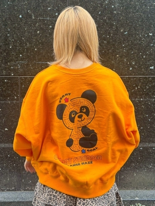ëpa epa エパ volume sleeve sweat\"orange\" ëpa epa エパ volume sleeve sweat