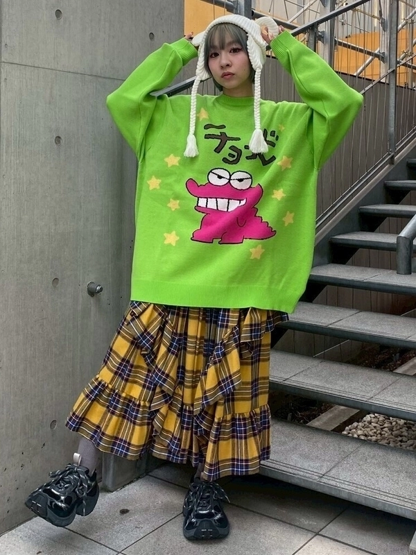 クレヨンしんちゃん】チョコビ KNIT | Candy Stripper（キャンディ