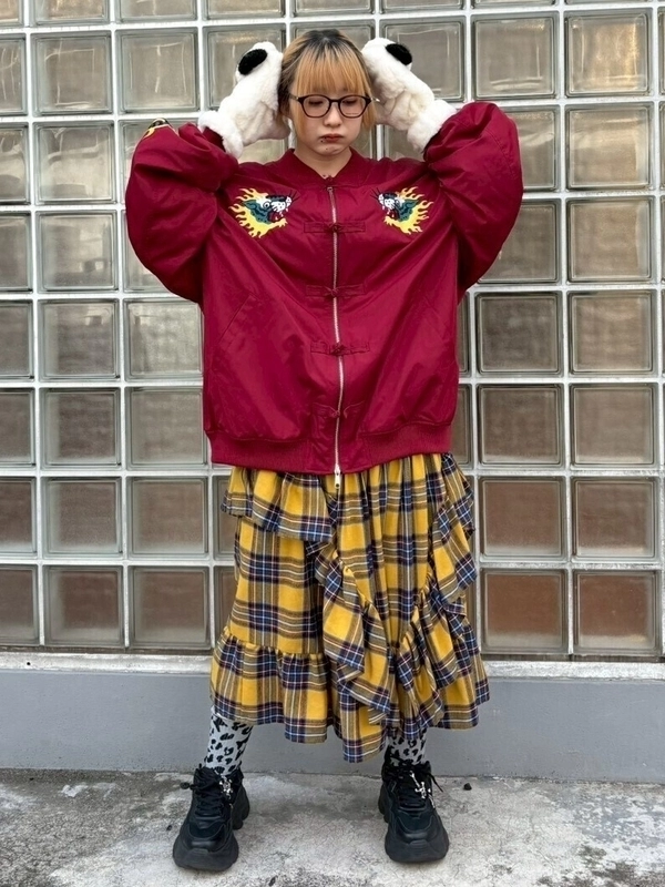 BURNING TIGER CHINA MA-1 | Candy Stripper（キャンディ ストリッパー