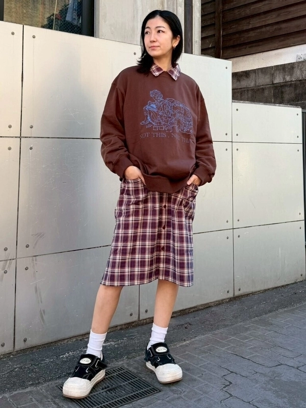 CND PATCHED SHIRT ONE-PIECE | Candy Stripper（キャンディ