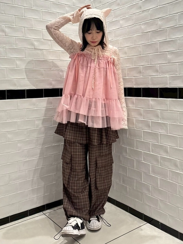 CHECK SKIRT PANTS | Candy Stripper（キャンディ ストリッパー