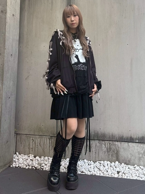 FULL OF RIBBON SAILOR JERSEY BLOUSON | Candy Stripper（キャンディ