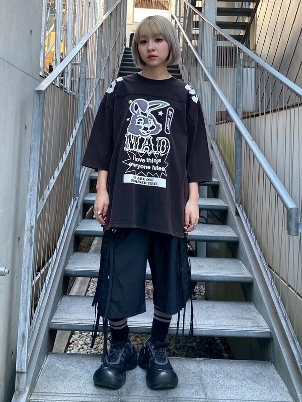 8 POCKETS NYLON HALF PANTS | Candy Stripper（キャンディ