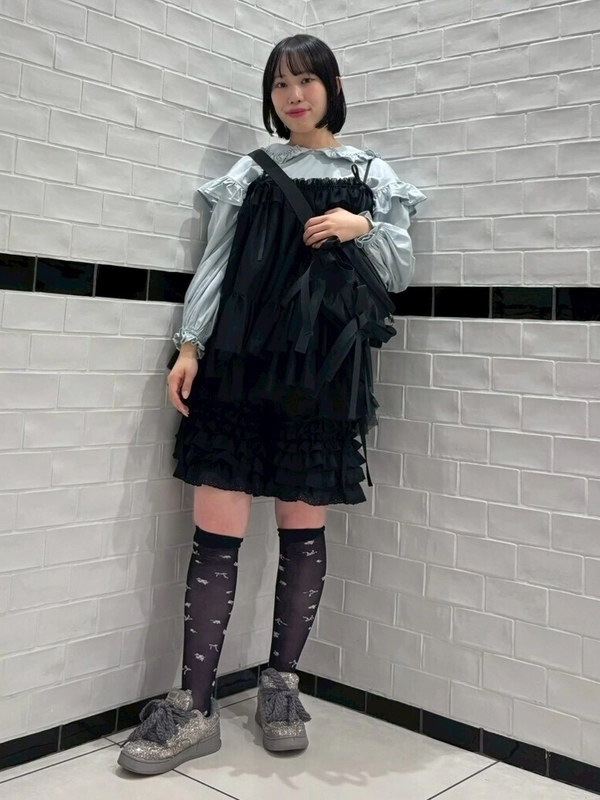 FANCY RIBBON WAIST BAG | Candy Stripper（キャンディ ストリッパー