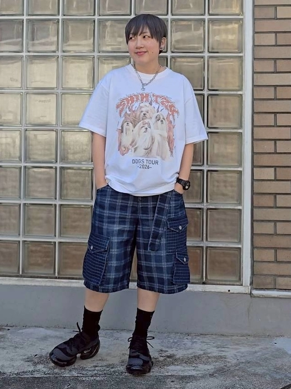 SHIH TZU METAL TEE | Candy Stripper（キャンディ ストリッパー